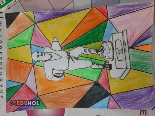 Seyit Ali Onbaşı boyama sayfası 1