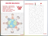 23 Nisan Kelime ve Labirent Bulmaca