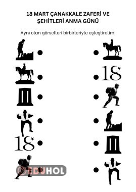 18 Mart eşleştirme