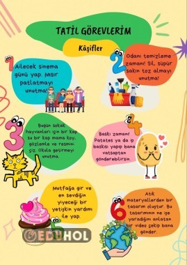 Ara tatil görevleri