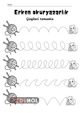 çizgileri tamamlama