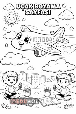 uçak boyama