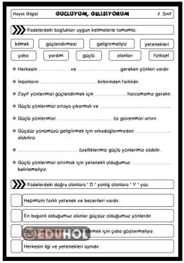 Güçlüyüm Gelişiyorum