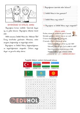 BAYRAĞIMLA VE MARŞIMLA GURURLUYUM