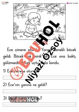 C SESİ BÖCEK OKUMA ANLAMA METNİ