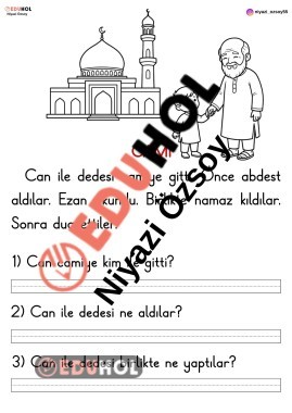 C SESİ CAMİ OKUMA ANLAMA METNİ