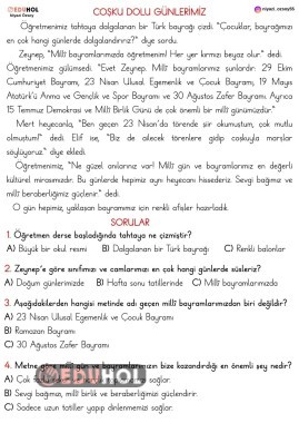 Coşku Dolu Günlerimiz