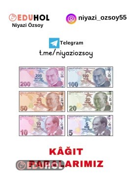 KAĞIT PARALARIMIZ