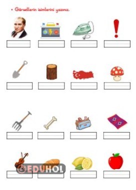 M VE Ü SESİ GÖRSEL DİKTE