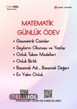 Matematik Günlük Ödev