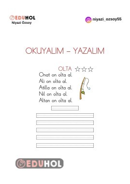 OKUYALIM - YAZALIM ( OLTA )