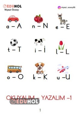 OKUYALIM YAZALIM KİTAPÇIK - 1