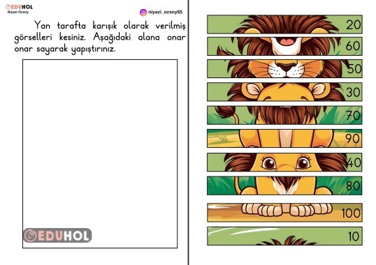 ONAR RİTMİK SAYMA KES YAPIŞTIR