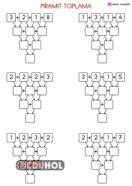 PİRAMİT TOPLAMA