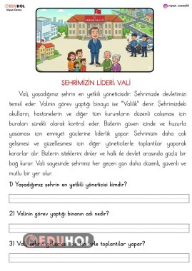 ŞEHRİMİZİN LİDERİ: VALİ