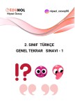 2. SINIF TÜRKÇE GENEL TEKRAR SINAVI -1