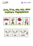 A VE N SESİ HARF, HECE VE KELİME DEFTERE YAPIŞTIRM