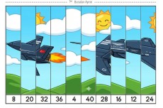 DÖRDER RİTMİK SAYMA KIZIL ELMA