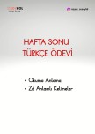 HAFTA SONU TÜRKÇE ÖDEVİ