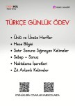 Hafta Sonu Türkçe Ödevi