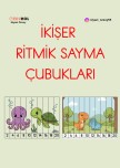 İKİŞER RİTMİK SAYMA ÇUBUKLARI