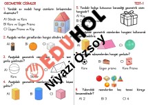 MATEMATİK TEST - 1