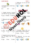 TÜRKÇE TEST - 1