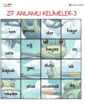 ZIT ANLAMLI KELİMELER YAPBOZ-3