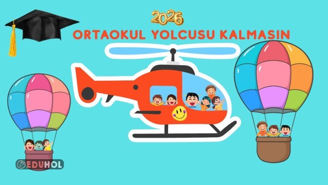 ORTAOKUL YOLCUSU KALMASIN DİJİTAL PANO