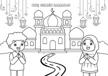 RAMAZAN AYI BOYAMA SAYFASI