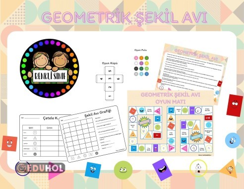 Geometrik Şekil Avcıları Oyunu