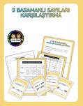 3 Basamaklı Sayıları Karşılaştırma Görev Kartları