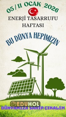 Enerji Tasarrufu Haftası Afişi ( Yeni)