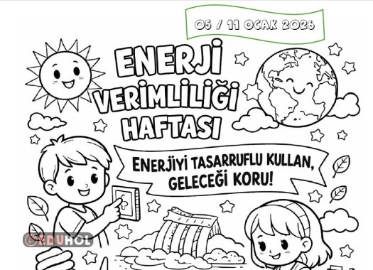 Enerji Verimliliği  Haftası Boyama Etkinliği