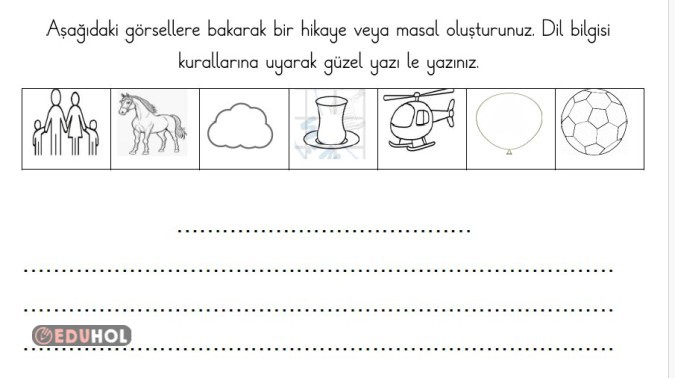 Hikaye veya masal yazma