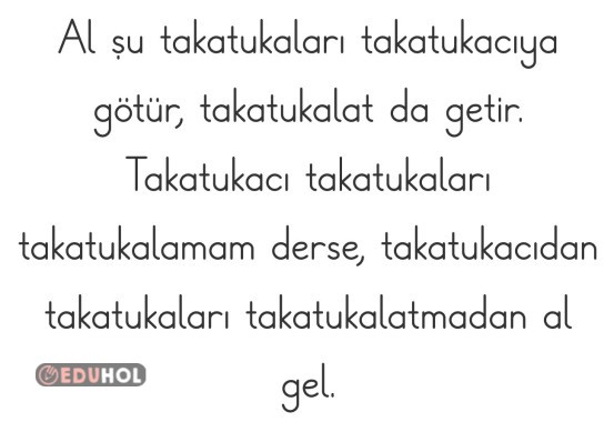 Tekerlemeler    Etkinlik Haftası