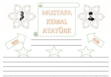 10 Kasım Şiir yazma ve boyama etkinliği