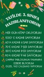 3. Sınıfa Hazırlık Bilgilendirmesi