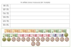 Paralar kes yapıştır etkinliği