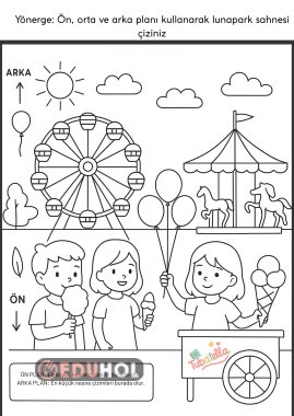 Görsel Sanat Çalışmasında Ön-Orta-Arka Plan