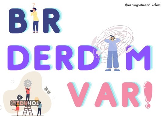 Bir derdim var kürsü şablon