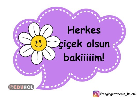 Klasik öğretmen sözleri ile pano