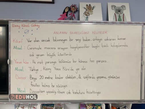 Uzay Kâşifi Gökay anlamını bilmediğimiz kelimeler