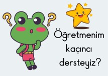 Kaçıncı Ders şablonu