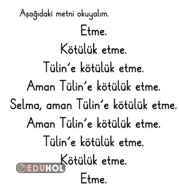 Ö SESİ KARESEL HIZLI OKUMA