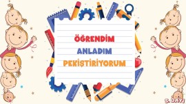 7. TEMA ÖĞRENDİM ANLADIM PEKİŞTİRİYORUM