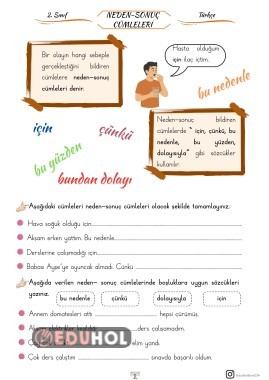 NEDEN-SONUÇ CÜMLELERİ