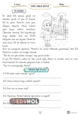 OKU-ANLA-BOYA ( 10 KASIM)