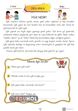 OKU-ANLA(İYİLİK NEDİR?)