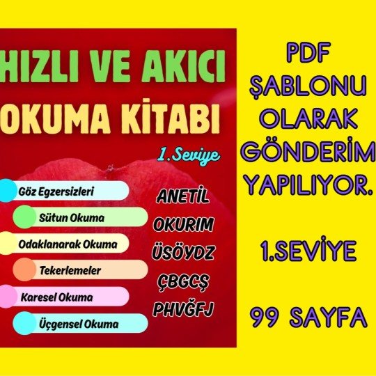 HIZLI VE AKICI OKUYORUM 1. SEVİYE